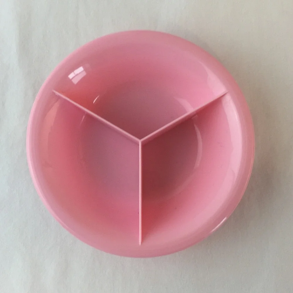 American‎ Girl Bitty Baby Doll Divided Bowl 4.5